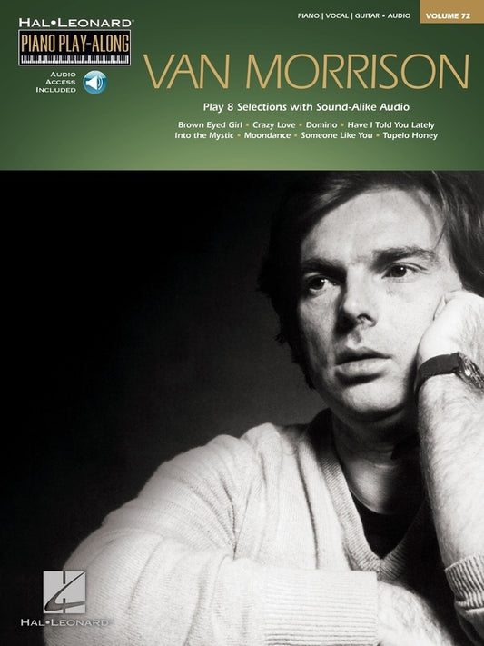 Van Morrison Piano Playalong V72 Bk/Ola