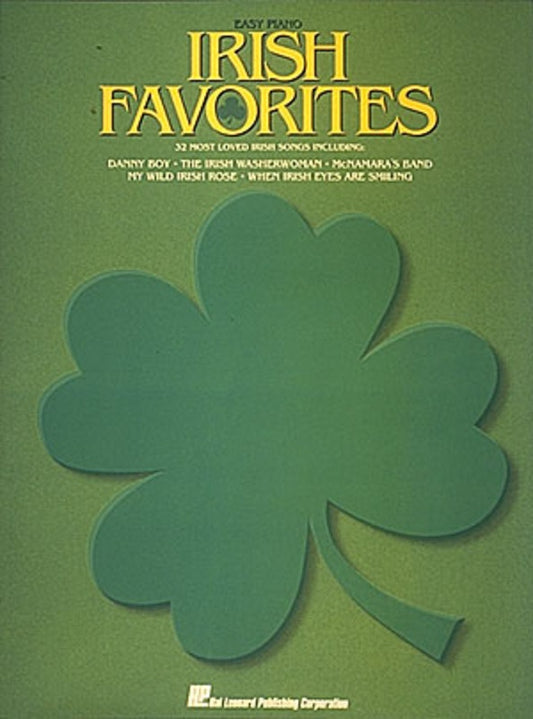 Irish Favorites Easy Piano Arr Klose