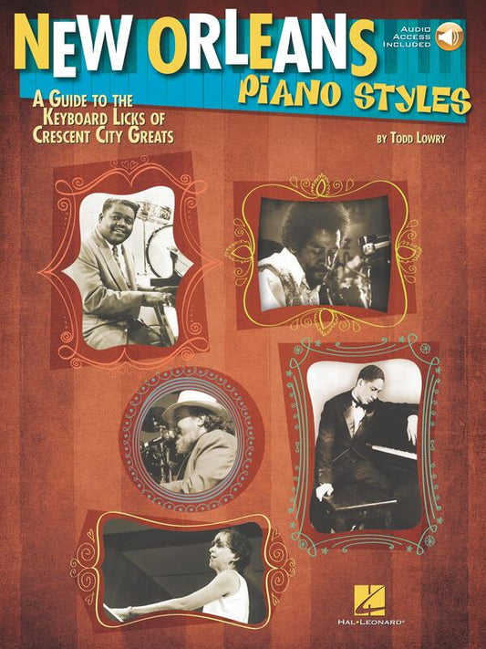 New Orleans Piano Styles Bk/Cd