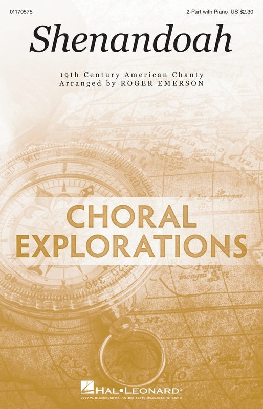 Shenandoah 2 Part Arr Emerson