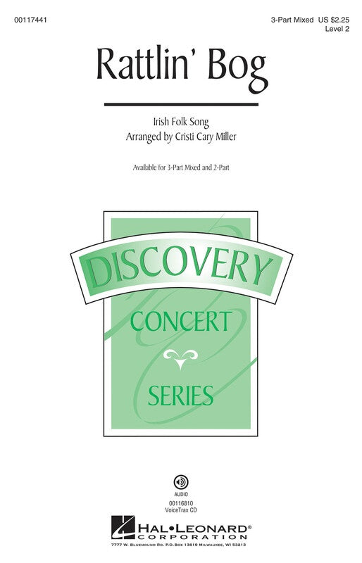 Rattlin Bog - 3 Part Voicing Sheet Music