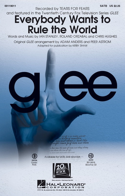 Everybody Wants To Rule The World Satb
