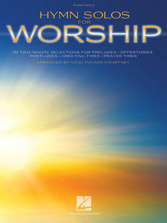 Hymn Solos For Worship Piano Solos