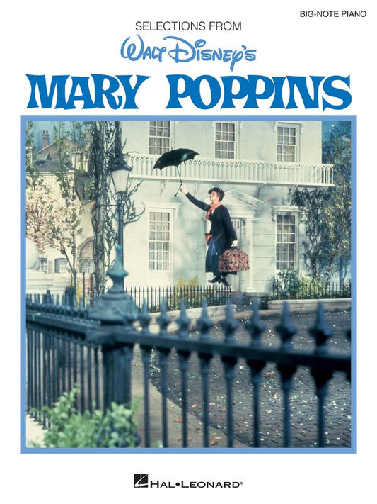 Mary Poppins Selections Big Note Piano