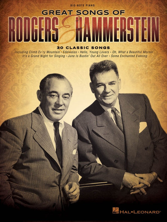 Great Songs Of Rodgers & Hammerstein Big Note