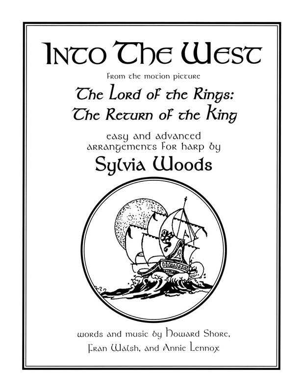 Into The West Lord Of The Rings Harp Solo