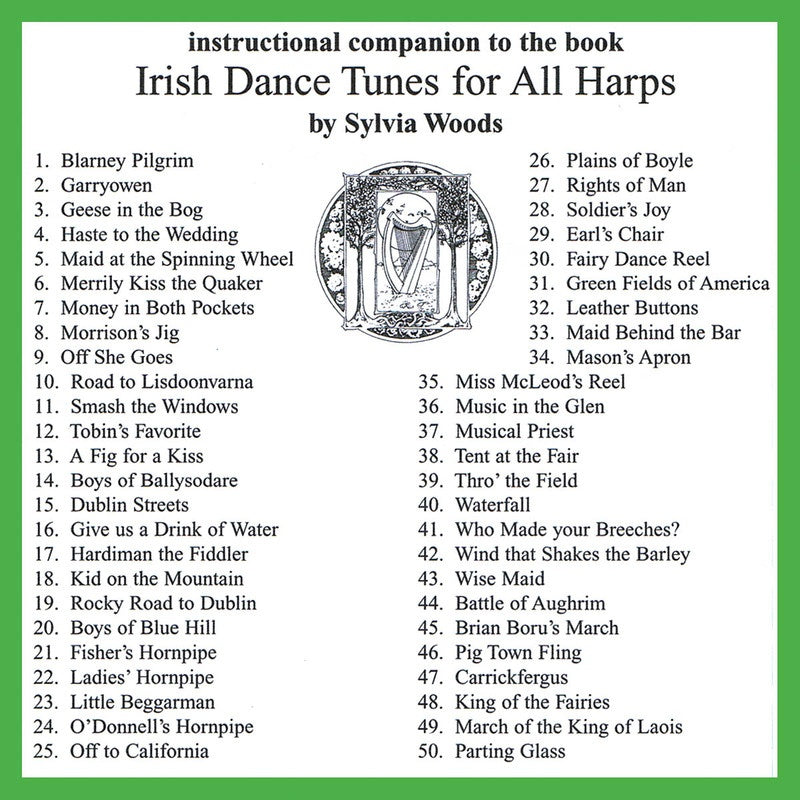 Irish Dance Tunes For All Harps Companion Cd