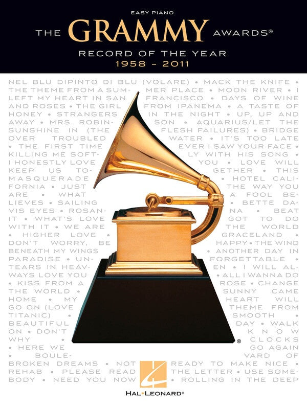 Grammy Awards Record Of The Year 1958-2011 Easy
