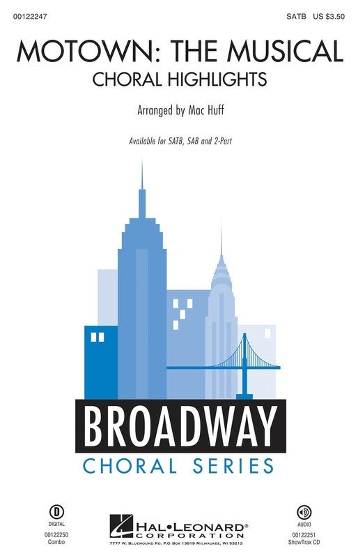 Motown The Musical Choral Highlights Shtx Cd