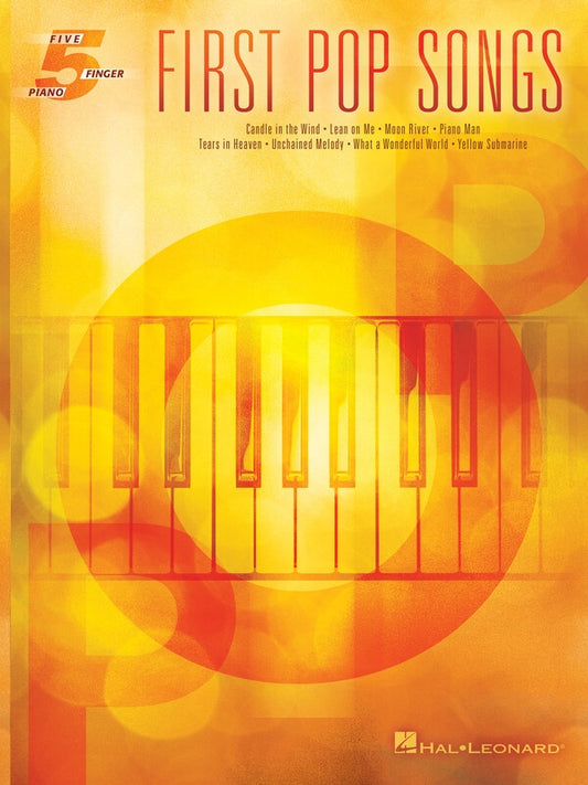 First Pop Songs 5 Finger Piano