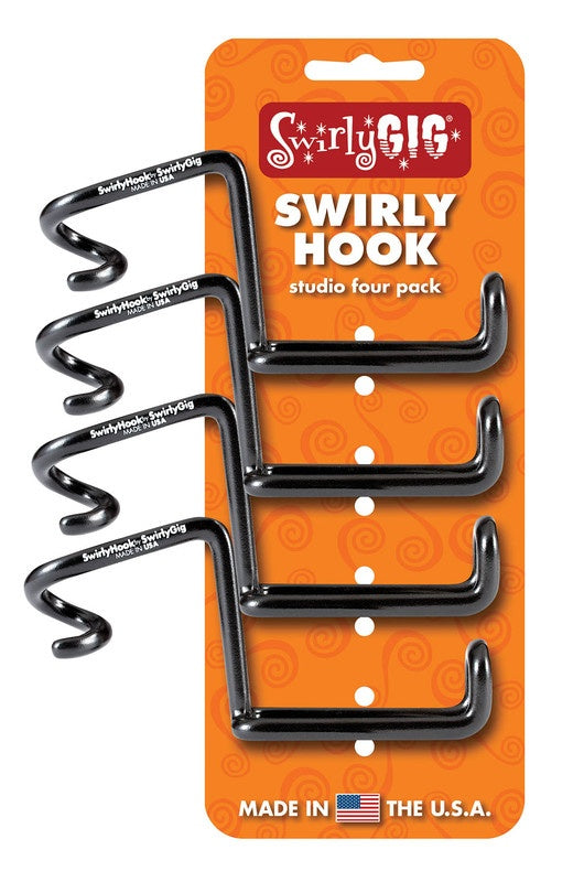 Swirlyhook 1/2 Accessory Holder 4 Pack