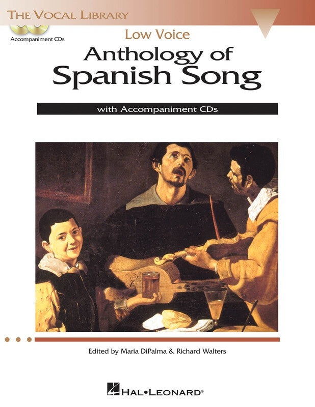 Anthology Of Spanish Song Low Voice Bk/2Cd