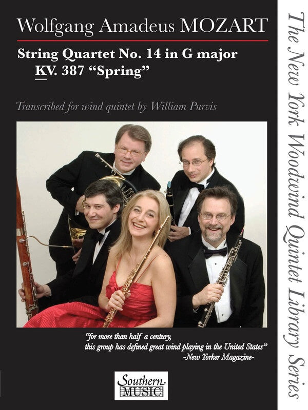 String Quartet Trans Winds No 14 K 387 Scpts