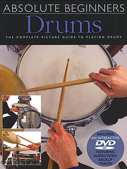 Absolute Beginners Drums Bk/Dvd