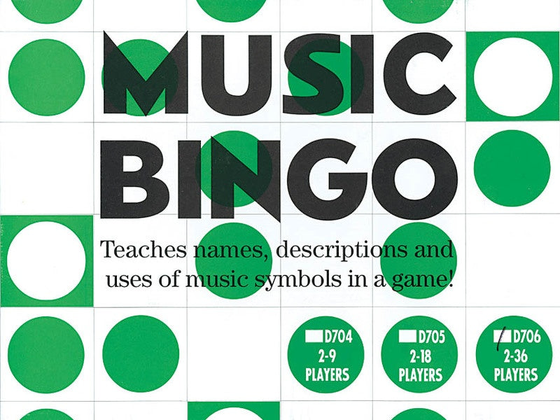 Music Bingo (2-36 Players)