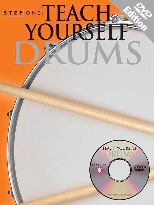 Step One Teach Yourself Drums Bk/Dvd