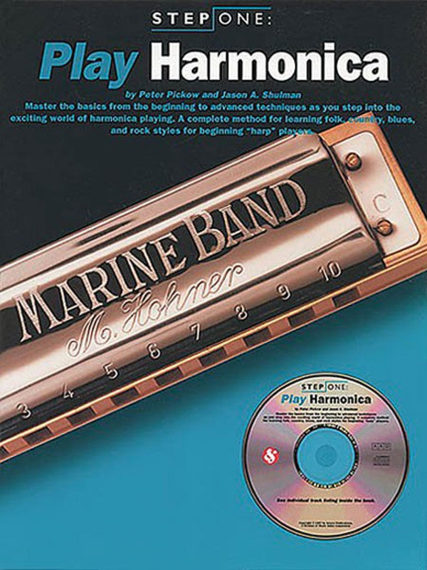 Step One Play Harmonica Bk/Cd