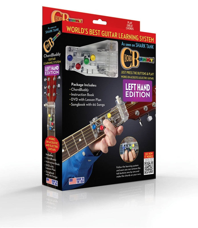 ChordBuddy Left-Handed Guitar Learning Boxed System - Music2u