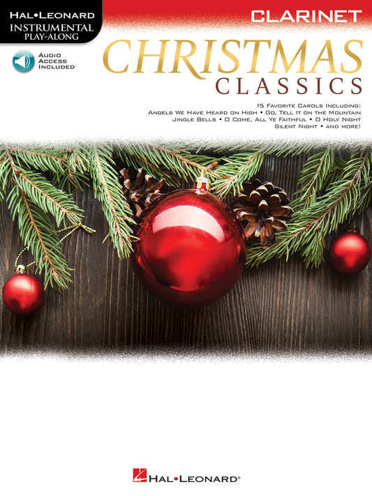 Christmas Classics Clarinet Play Along Book/Ola