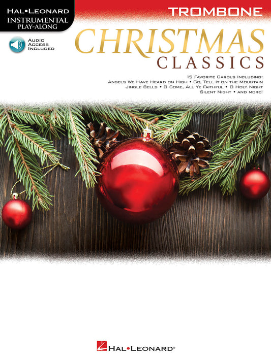 Christmas Classics Trombone Play Along Book/Ola