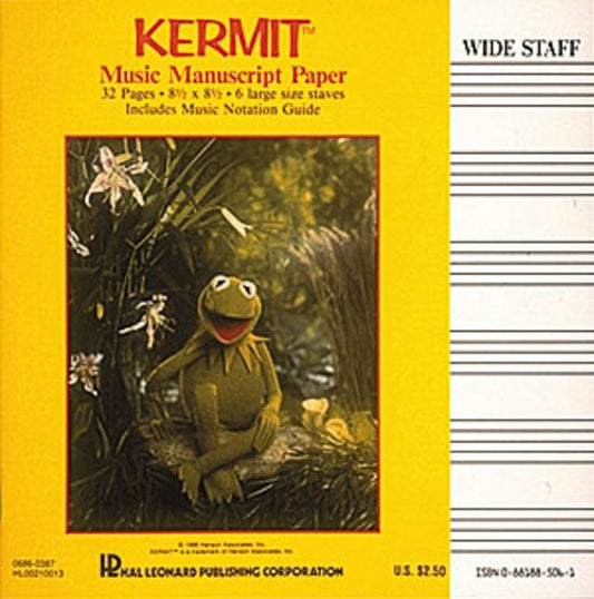 Kermit Manuscript Paper - Music2u