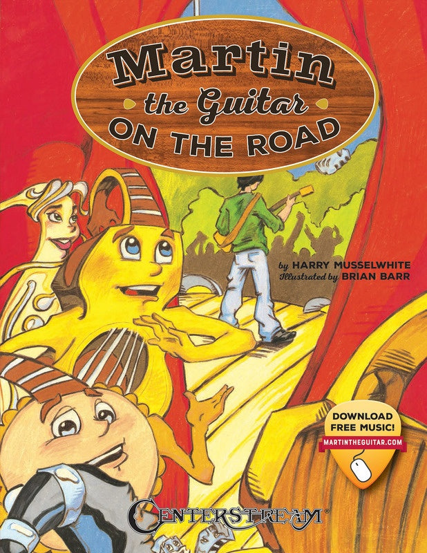 Martin The Guitar On The Road Bk/Ola