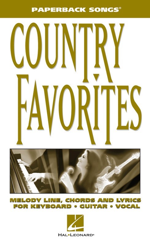 Country Favorites Paperback Songs