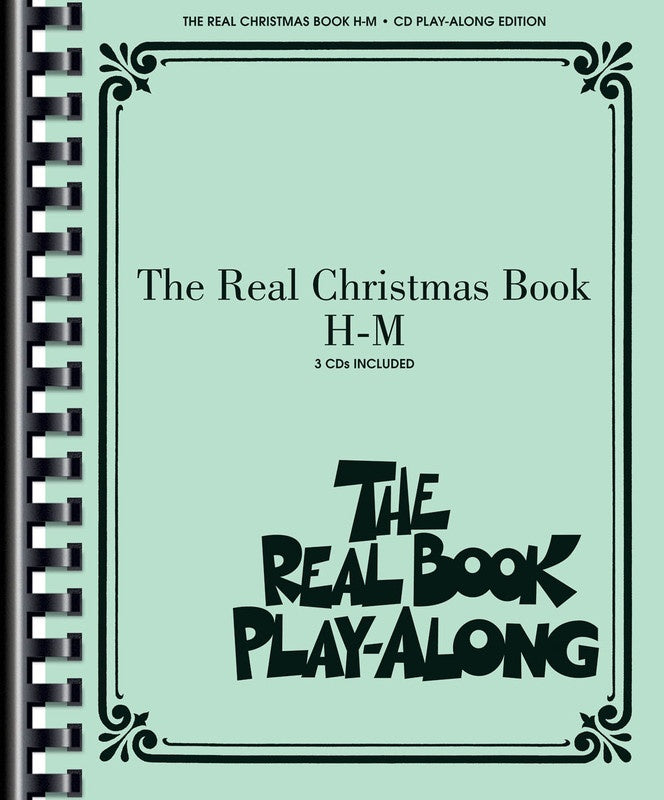 Real Christmas Book Play Along Vol H-M 3Cds