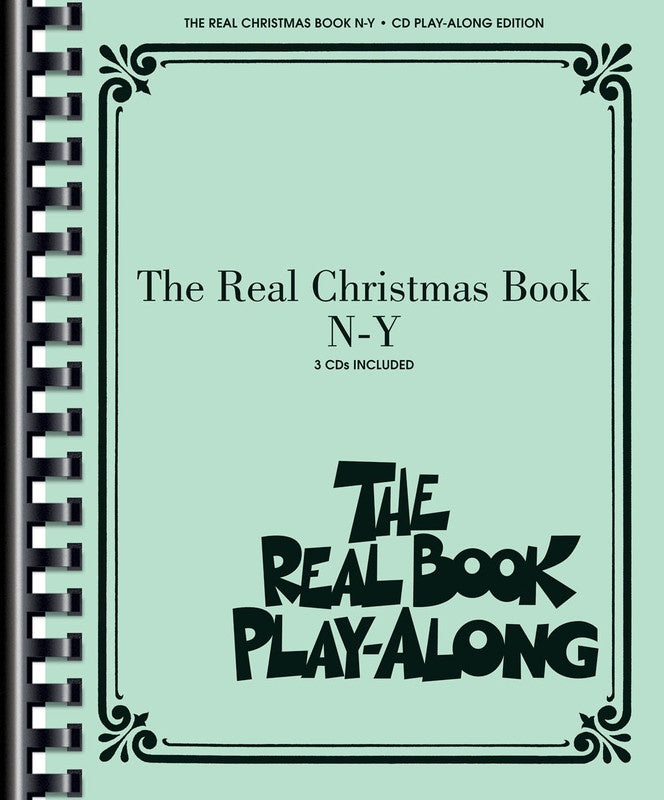 Real Christmas Book Play Along Vol N-Y 3Cds