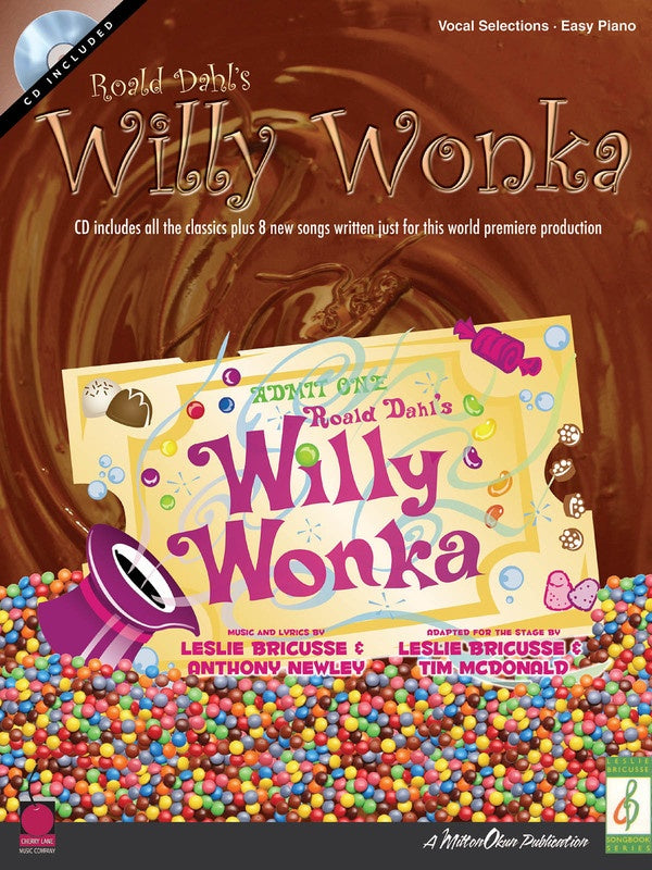 Roald Dahls Willy Wonka Easy Piano Bk/Cd