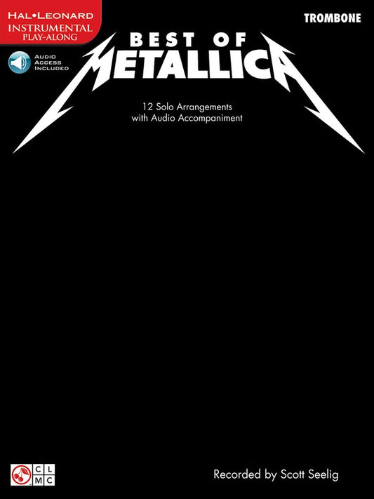Best Of Metallica For Trombone Play Along Book/Ola