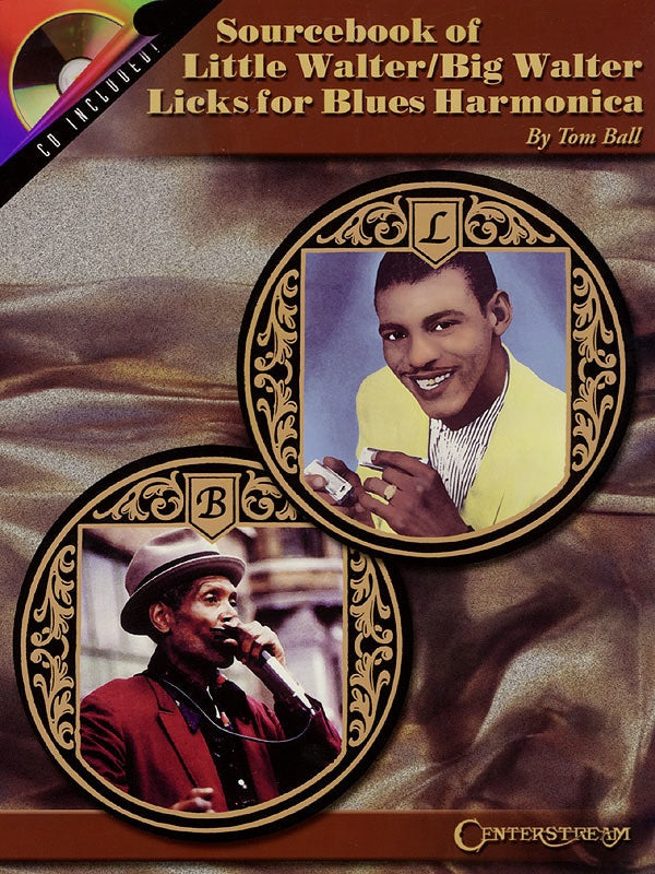 Sourcebook Licks For Blues Harmonica Bk/Cd