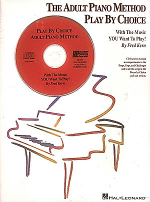 Play By Choice Cd Accomp Adult Piano Method