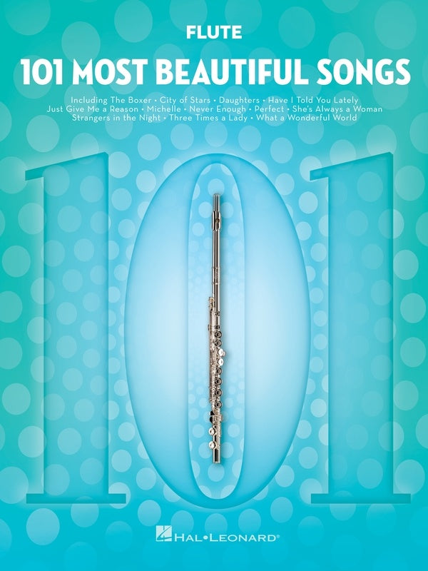 101 Most Beautiful Songs for Flute Book