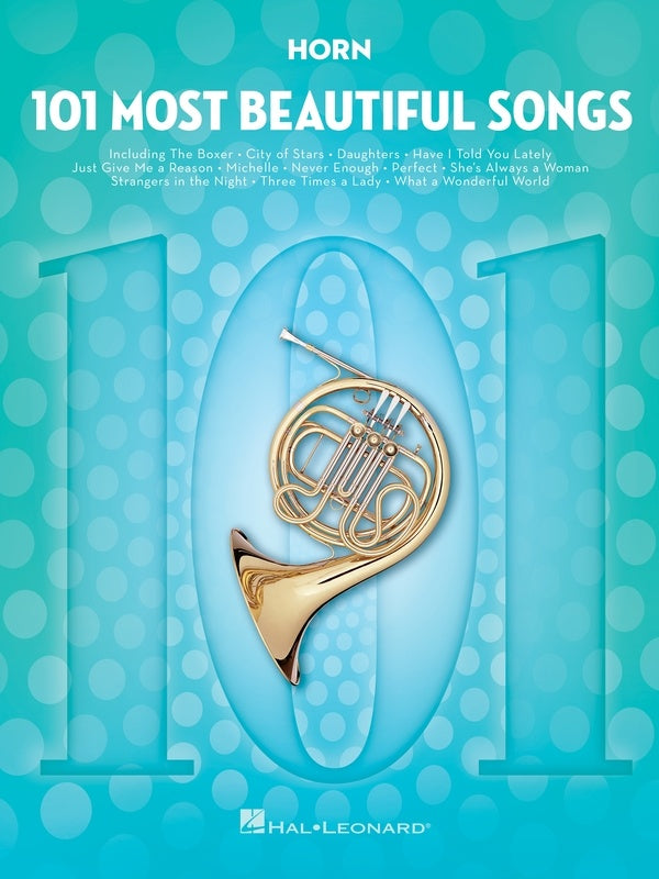 101 Most Beautiful Songs for Horn Book