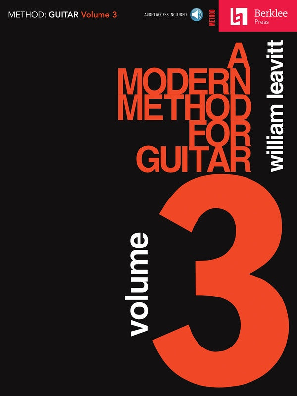 A Modern Method For Guitar - Volume 3 Book/Ola