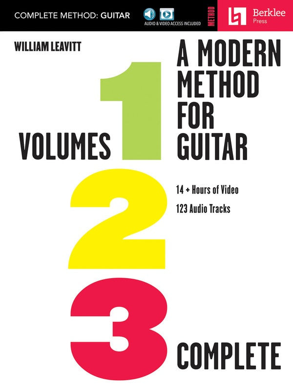 A Modern Method for Guitar - Volumes 1, 2, 3 Complete - Music2u