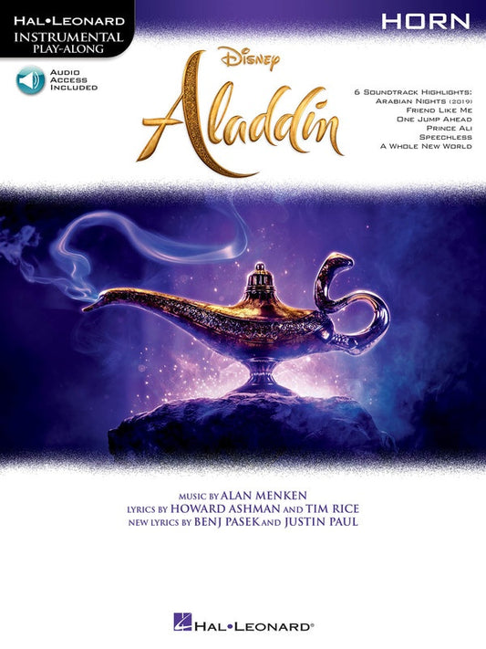 Aladdin For Horn Play Along Book/Ola