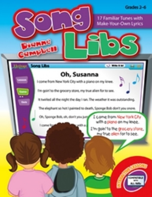 Song Libs Interactive Whiteboard Game
