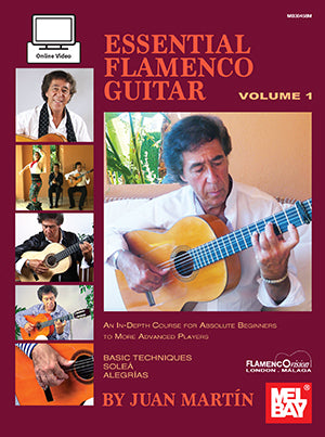 Juan Martin Essential Flamenco Guitar Volume 1 Book OLM