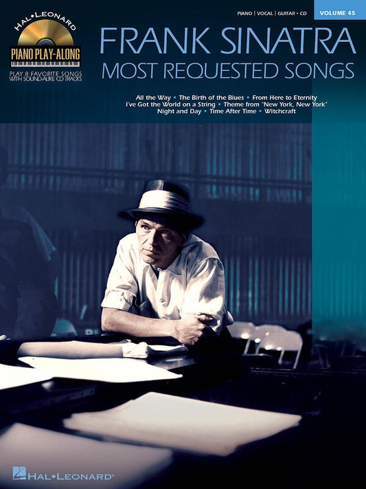 Sinatra Most Requested Piano Play Along Bk/Cd V4