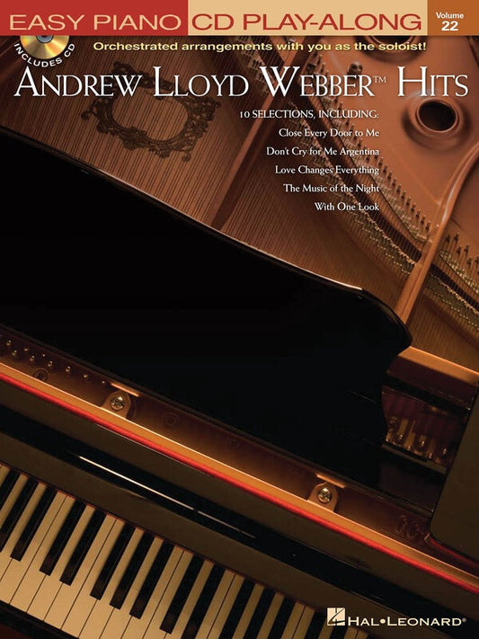 Andrew Lloyd Webber Hits Ep Play Along Bk/Cd V22