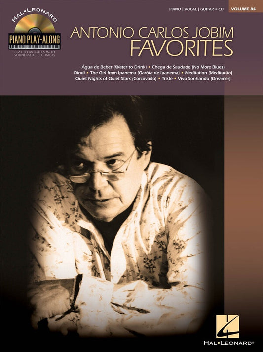 Jobim Favorites Piano Play Along Bk/Cd V84