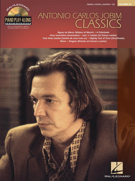Jobim Classics Piano Play Along Bk/Cd V99