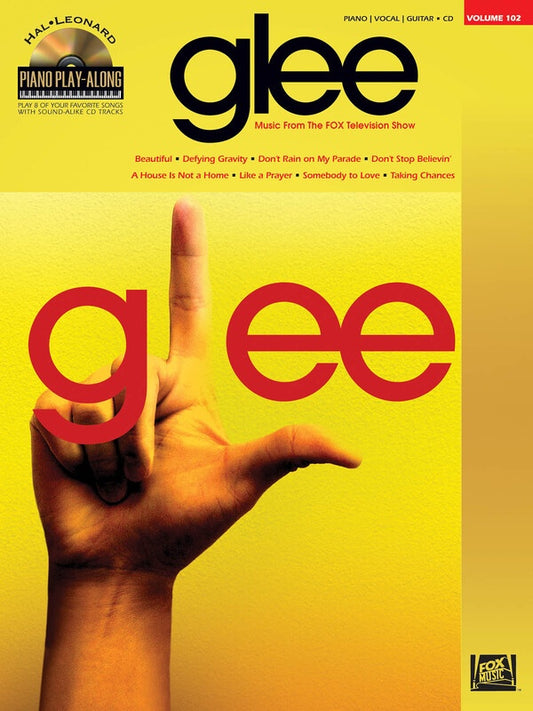 Glee Piano Play Along Bk/Cd V102