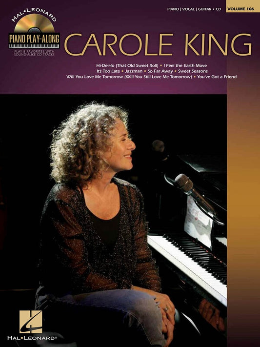 Carole King Piano Play Along Bk/Cd V106