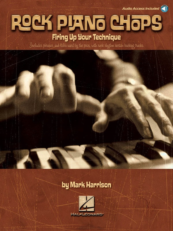 Rock Piano Chops Bk/Cd