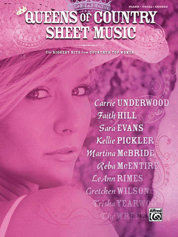 Queens Of Country Sheet Music PVG