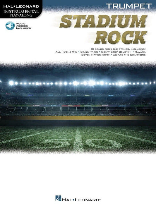 Stadium Rock For Trumpet Play Along Book/Ola