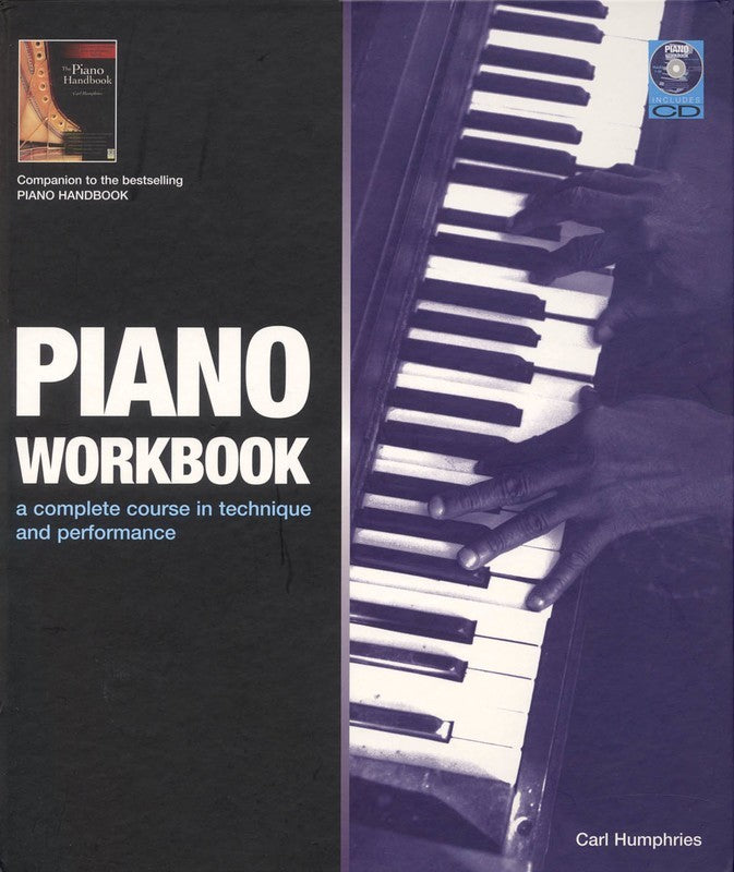Piano Workbook Hardcover Spiral Bk/Cd